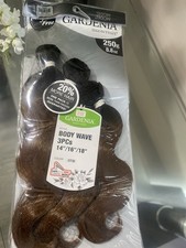 Gardenia Synthetic Weft Hair Extension Body Wave 14/16/18in OT30 3pc 8.8oz