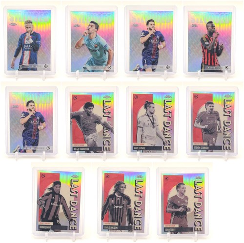 [11] NEYMAR JR 2024-25 TOPPS CHROME UEFA SILENCED LAST DANCE REFRACTOR Q5571