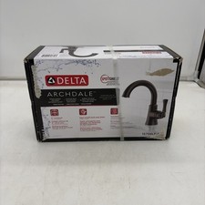 Delta Archdale Venetian Bronze Single hole 1-handle Bathroom Faucet 15798LF-RB