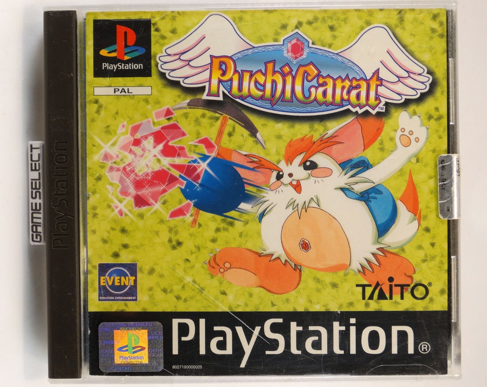 Puchi Carat Sony Playstation One PS1 PS2 PS3 Pal Eu Eur Original Complet