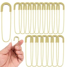 Extra Large Safety Pins Heavy Duty 3 Inch-20 PCS Coilless Pins Sewing Pin3945