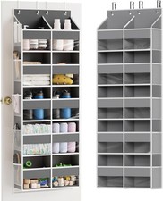 Extra Large Over The Door Organizer with 10 Large Pockets and 10 Mesh Side