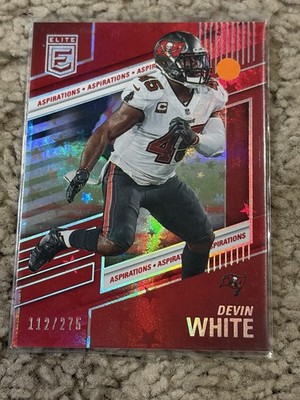 2022 Panini Donruss Elite - Devin White #36 Aspirations Stars /275