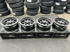 18x9 Fuel Off-road D551 Trophy 5x127 Set of 4 Wheels Black/ Anthracite Lock Ring