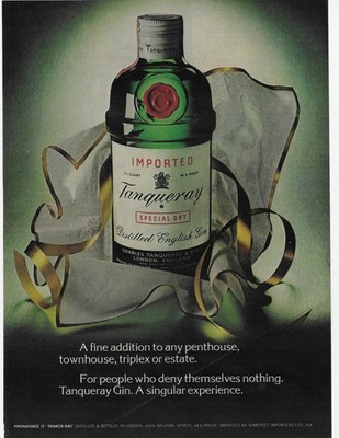 TANQUERAY ORIGINAL PRINT AD