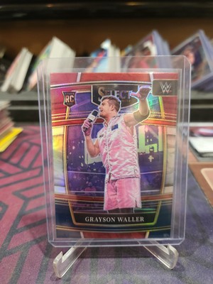2022 Wwe Panini Select Silver Grayson Waller Rookie R/W/B Blaster Exclusive NM
