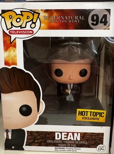 Funko Pop! Dean Winchester #94 Undercover Outfit FBI Supernatural Collectible