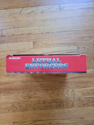 Lethal Enforcers - Sega Genesis CIB Complete W/ Bonus Justifier - Blue & Pink! - Picture 4 of 24