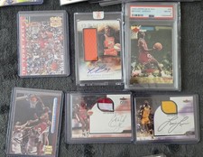 WNBA Card Lot (100+) – Michael Jordan PSA 8, Auto/Jersey, Leslie & Cooper Relics