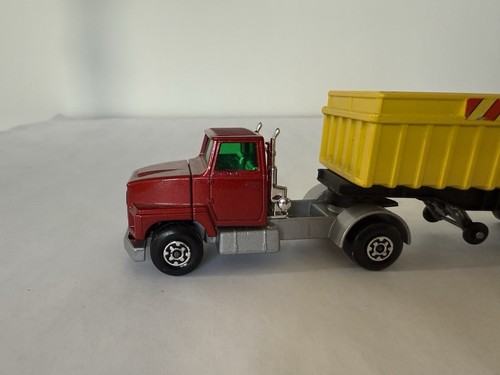Matchbox Super Kings K-18 Ford LTS Articulated Tipper In Box Unpunched - Picture 4 of 18