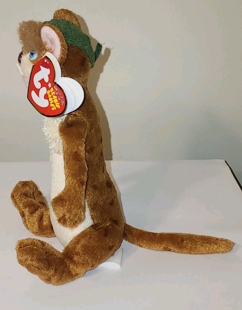 Ty Beanie Babies プロモーションビーニーIce Bucks★① Buck The One-eyed Weasel 2009 Ty Beanie Baby Ice Age 3 Movie