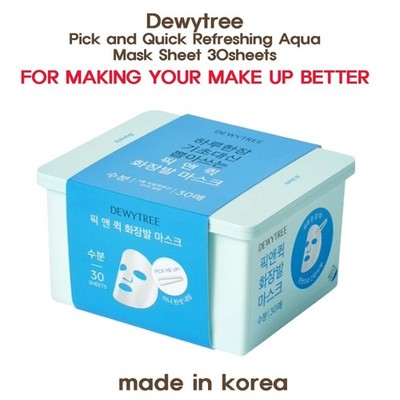 Dewytree Pick and Quick Refreshing Aqua Mask Sheet 30sheets made in Korea