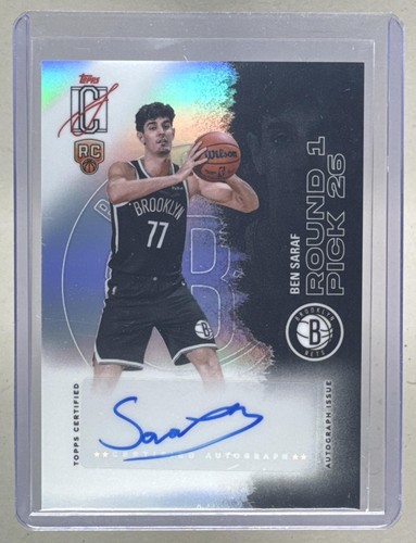 2025 Topps Signature Ben Saraf Base (RAW)