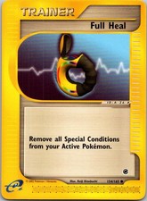 Full Heal 154/165 Expedition Base Set Pokemon TCG C NM on eBay