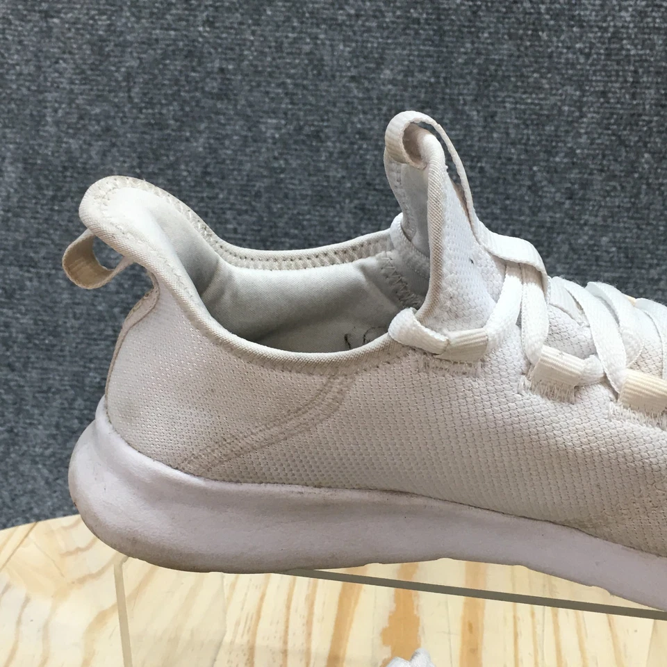 Adidas Shoes Womens 8 Cloudfoam Pure 2.0 Athletic Sneakers White Lace Up Low Top - Image 3 of 4