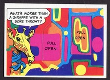 1968 Topps Laugh-In Card #68 Punch-Out Unpopped
