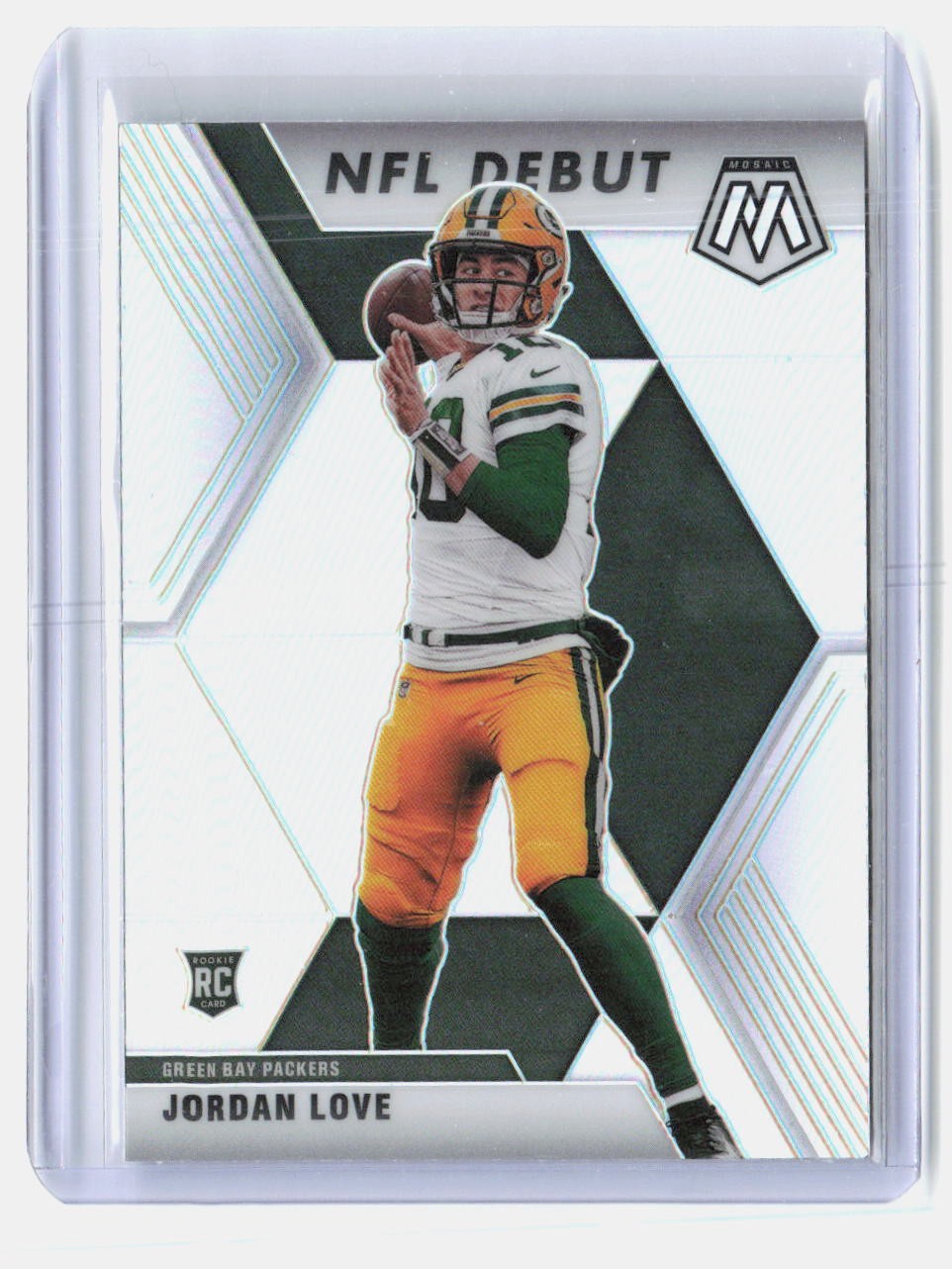 2020 Panini Mosaic #264 Jordan Love Prizm Silver