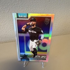 Topps 2026 Series 1 75th Anniversary Rainbow Foil Otto Lopez Miami Marlins #194