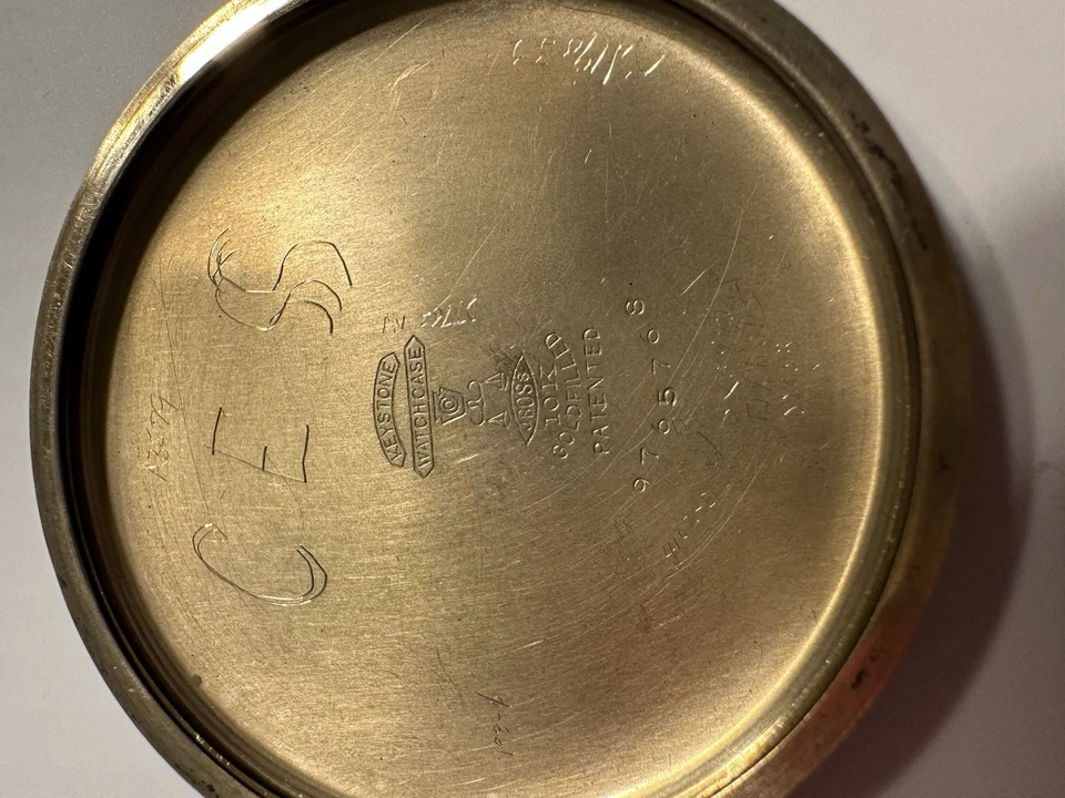 1921 Illinois A. Lincoln 21j Pocket Watch, 10k Gold Filled. Runs - Image 3 of 4
