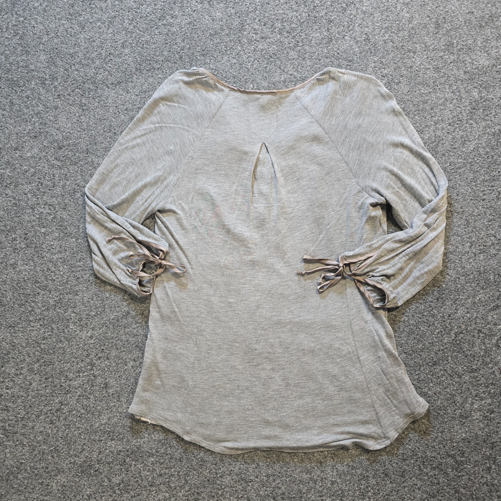 Tiny Top Womens Size Small Gray Patchwork Boho Sh… - image 9