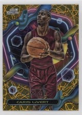 2023 Topps Cosmic Chrome Gold Interstellar Refractor 11/50 Caris LeVert #28 0g27