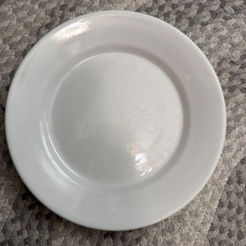 Vintage Restaurant Ware Plate 9” M.T.& K. China. Ironstone?