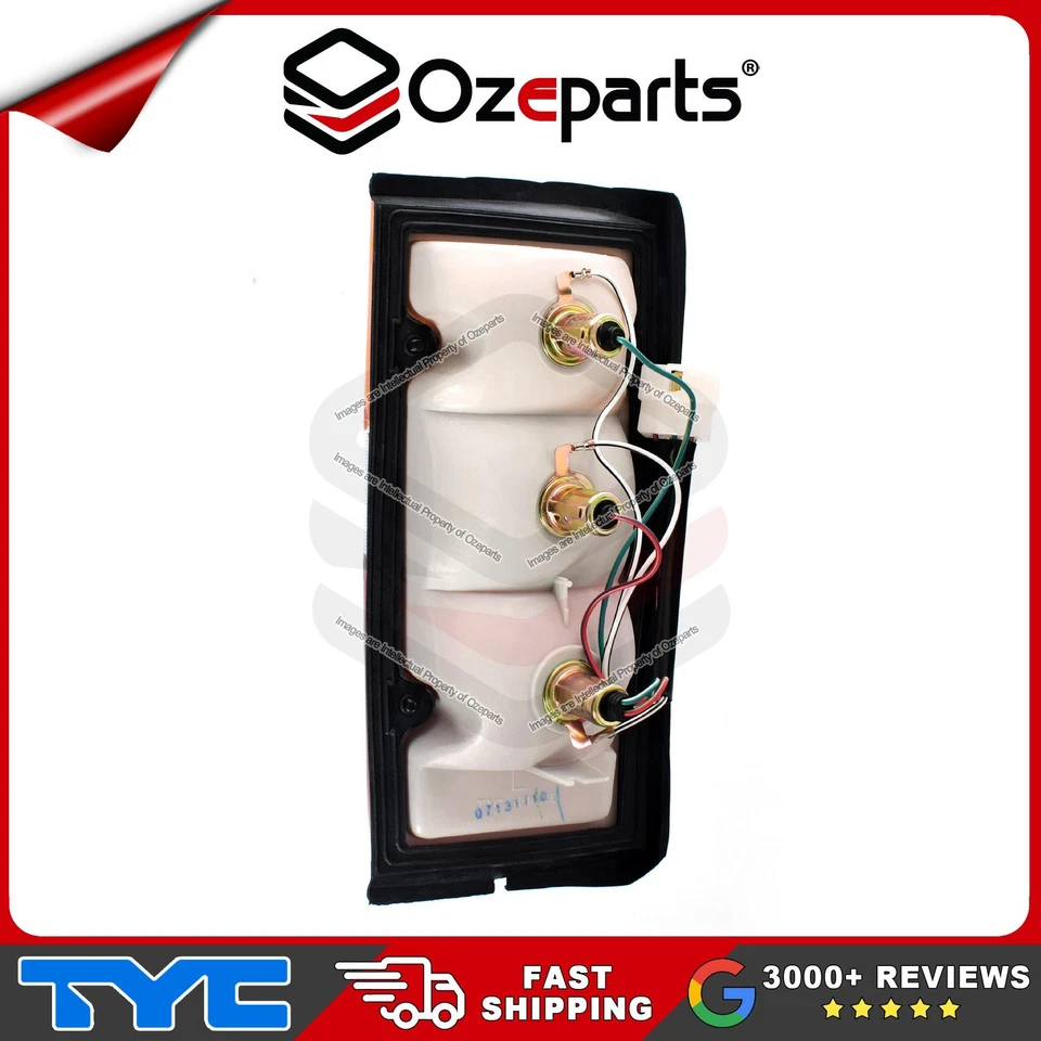 Set Pair LH+RH Tail Light Rear Lamp For Toyota Landcruiser 60 Series 1980~1990 - Image 4 of 4