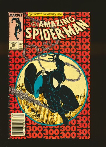 Amazing Spider-Man # 300 Kiosk - 1st full Venom, Todd McFarlane art VG Cond