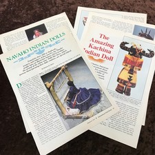 7p Research History Articles Kachina Indian Dolls Navaho Indian Dolls