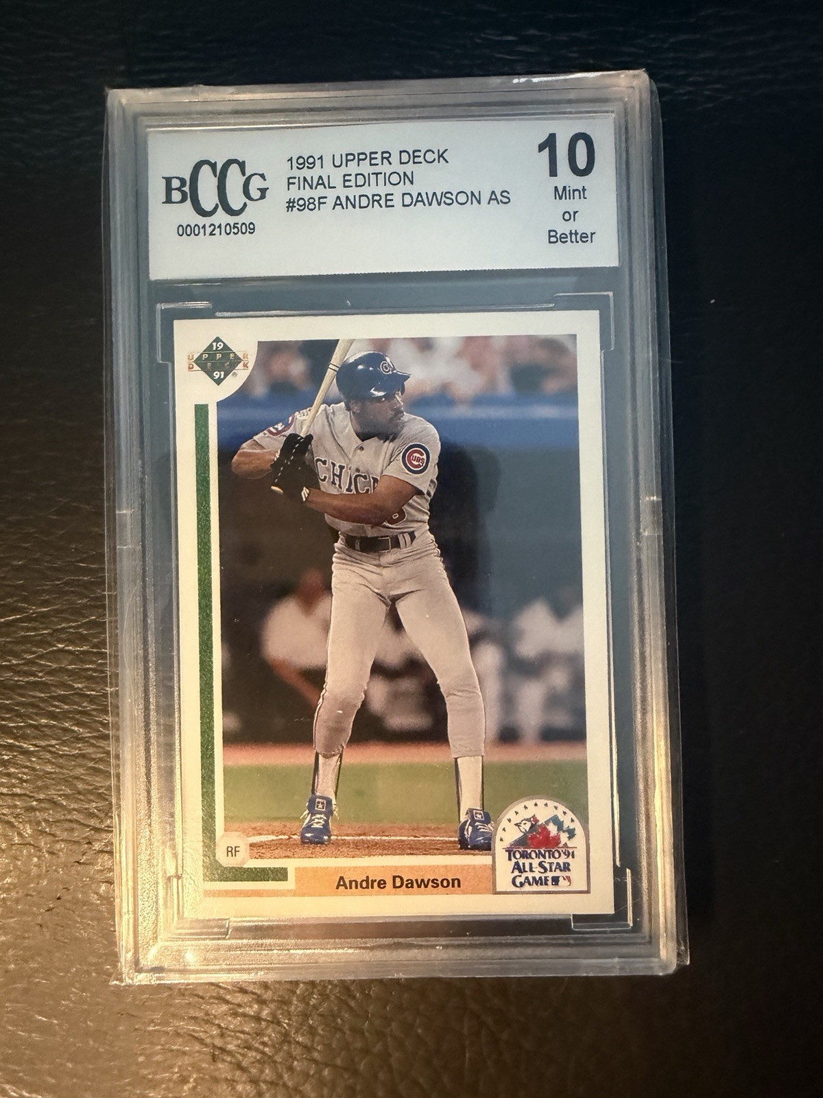 1991 Upper Deck Final Edition - Andre Dawson #98F