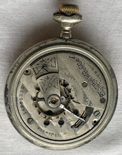 Elgin big pocket watch FOR PARTS - without back