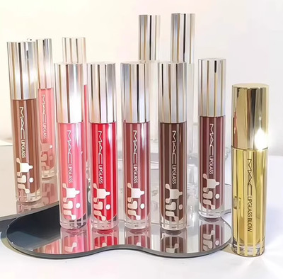 MAC Authentic Lipglass Air Non-Sticky Hydrating Lip Gloss,9 SHADES,0.17 oz/5 mL