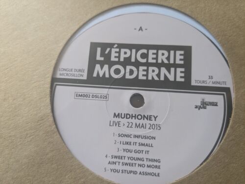 MUDHONEY-LIVE-MAY 22 2015 L'EPICERIE MODERNE-FEYZIN FRANCE LTD LIVE LP NEW - Picture 3 of 4