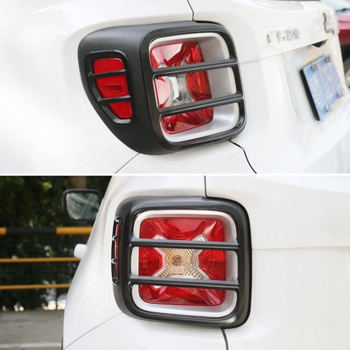 Tail Light Cover Taillight Rear Lamp Protector Guard For 2015-2018 Jeep Renegade - Picture 4 of 12