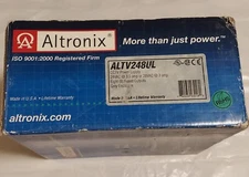 Altronix ALTV248UL. Made in the USA. Lifetime warranty. With 8 fused outputs.