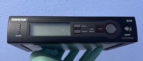 Shure SLX4 G4 470-494MHz Funk Mikrofon Empfänger mit Netzteil! - Bild 5 von 11