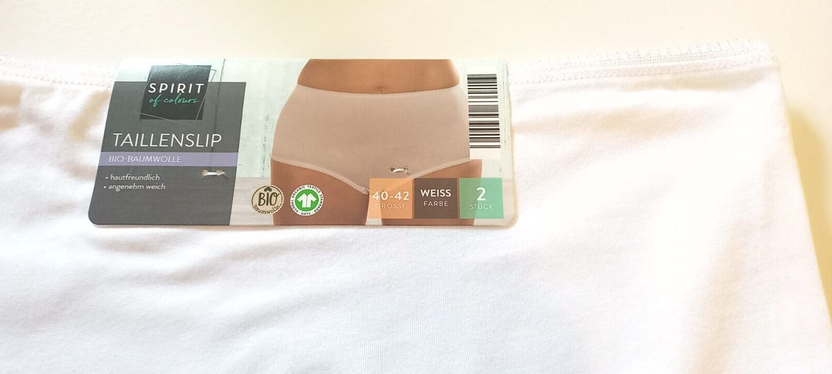 Lot De 2 Culottes Maxi Spirit Of Colours - Taille FR46/48 (EU44/46, US XL/2XL) - Noir - Neuf Avec étiquettes