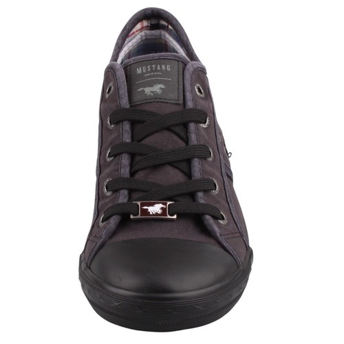Zapatillas bajas de lona para mujer Mustang gris 1099310/259 - Imagen 6 de 7