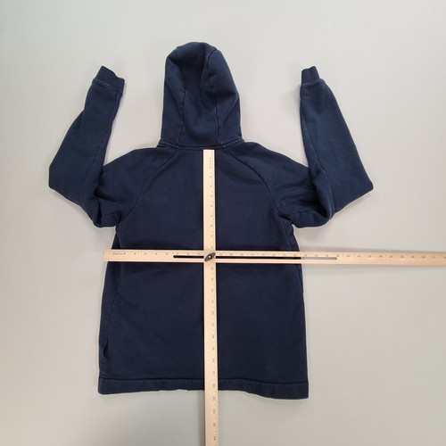 Nike Sweater Boys Medium Blue Hooded Full Zip Lightweight Outdoors Youth Kids - Picture 3 of 8