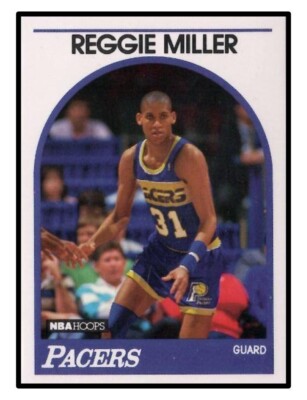 1989-90 NBA Hoops Reggie Miller #29 Indiana Pacers