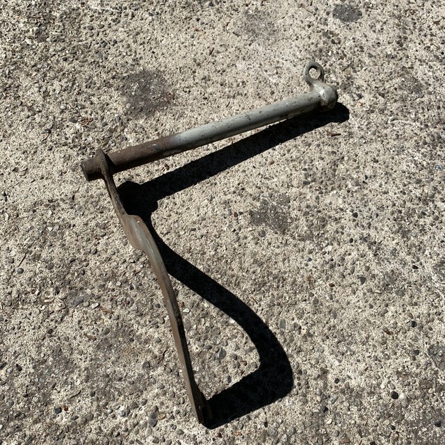 Porsche 356 EBrake Lever / Mounting Bracket EMERGENCY Parking Brake A