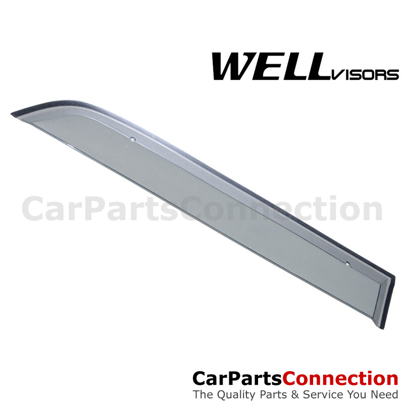 2mm Thickness Outside Mount Window Visor Rain Guard For Toyota 4Runner 96-02 4pc