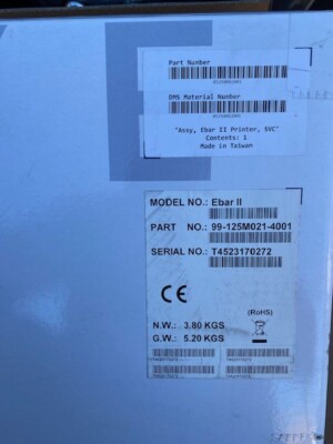 Roche Ventana E-BAR II Slide Label Barcode Printer for Medical Lab (NEW)