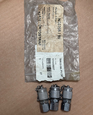 Stauff   SMK20-08L-PK-C6F   Test Coupling, 24° Taper / O-Ring