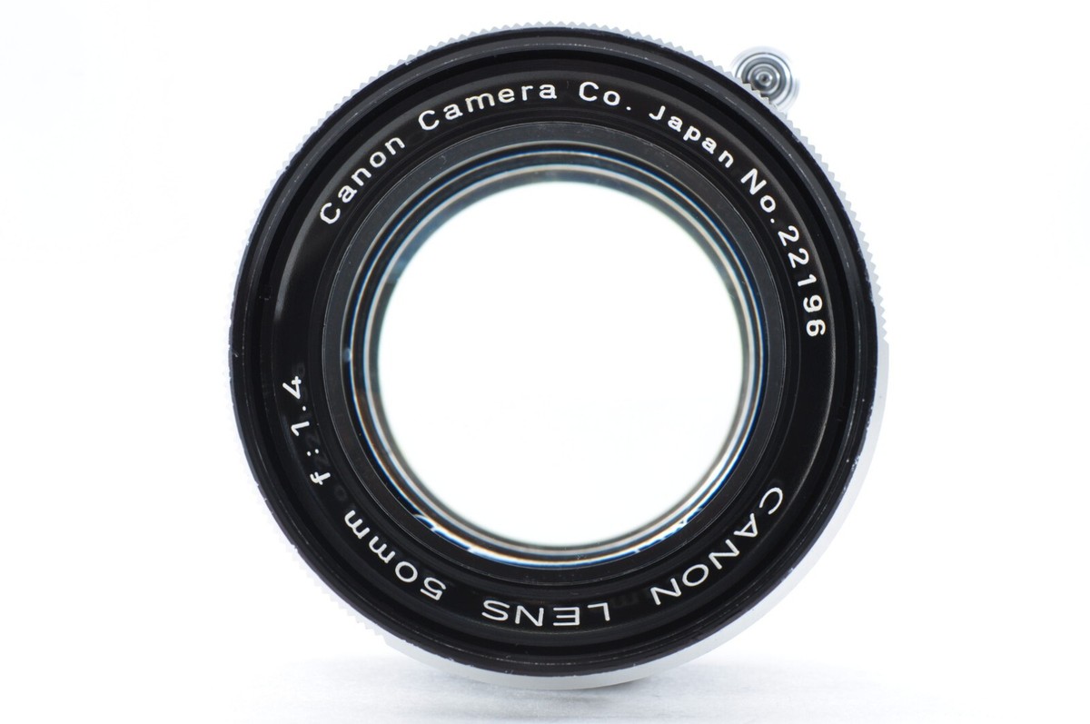 【美品】Canon 50 1.4 LTM L39 【2507593】 NEAR MINT w/ Hood] Canon 50mm f/1.4 Lens For L39 LTM Leica