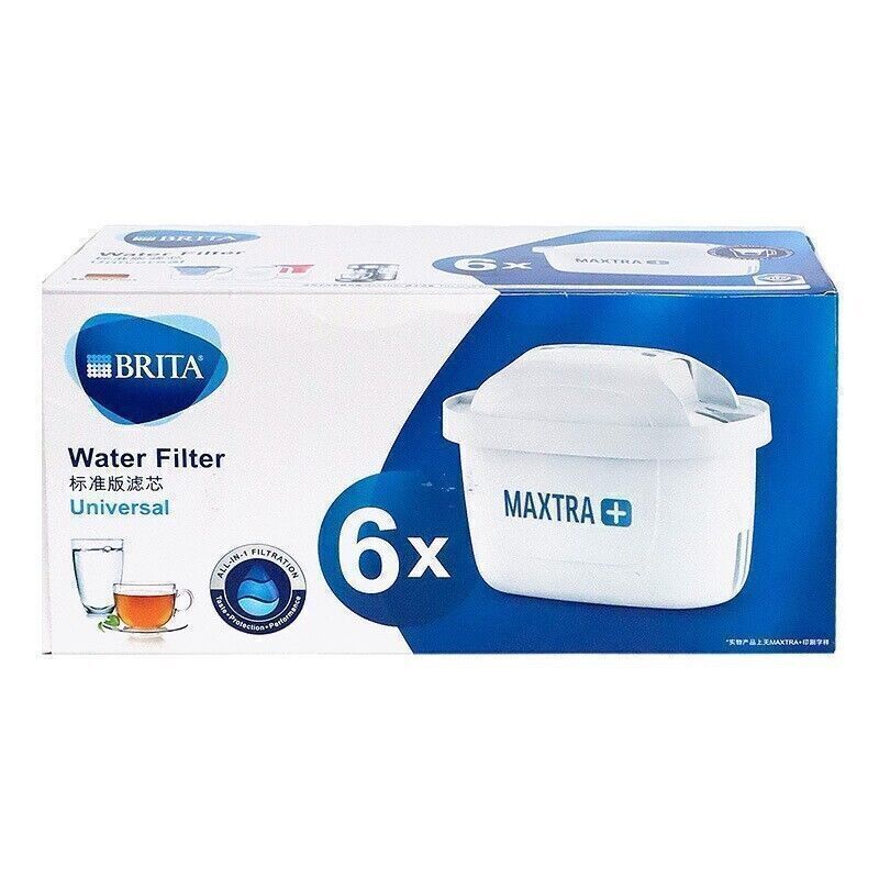 6 Stück BRITA Maxtra Plus Wasserfilterkanne Ersatzkartuschen Nachfüllpackung