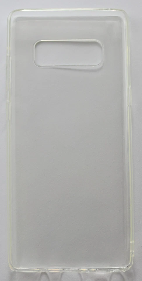 Samsung Galaxy Note 8 Hülle Silikon Case Schutz Tasche Transparent TPU Bumper - Bild 1 von 1