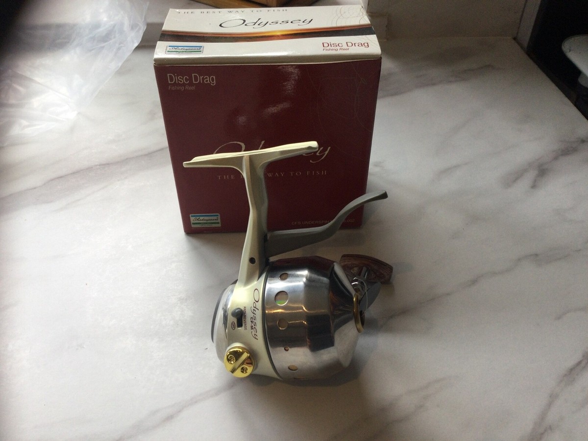 Shakespeare Odyssey Disc Drag Reel CFS Underspin S2036-002