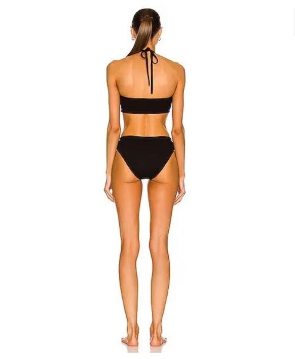 BOTTEGA VENETA Nylon Crinkle Bikini Size Medium GENUINE RRP £430 #W8 image 2