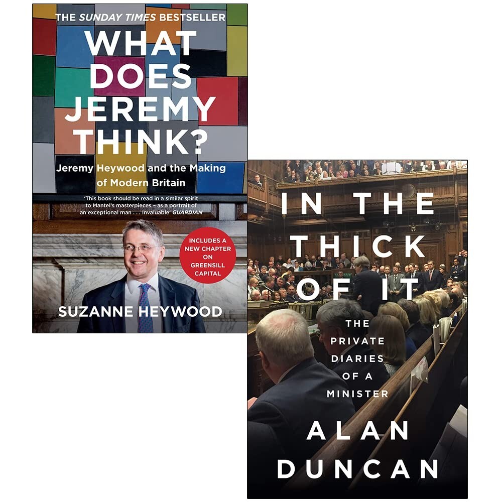 What Does Jeremy Think Suzanne Heywood,In the Thick of It 2 Books Set NEW